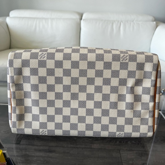 [Authentic] LOUIS VUITTON SPEEDY 30 DAMIER HANDBAG - Picture 10 of 11